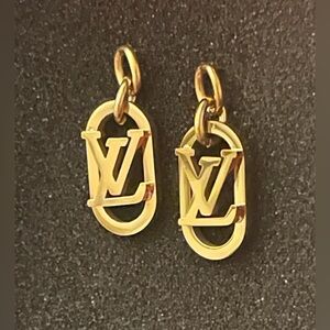 LV Zipper Pull Earrings